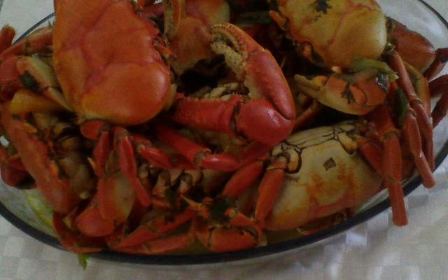 Caranguejo ao leite de coco