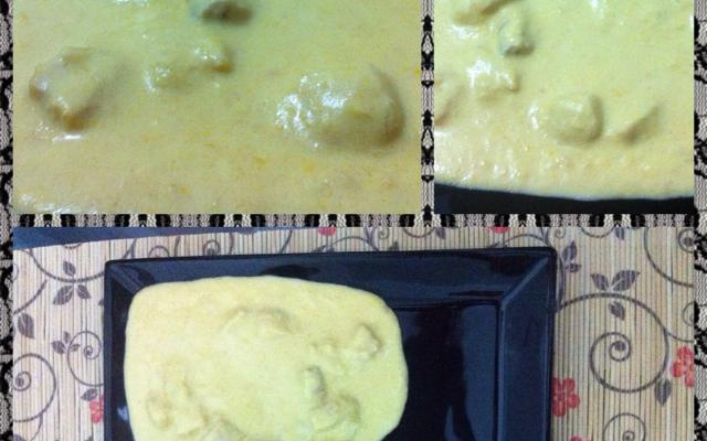 Creme de milho com frango