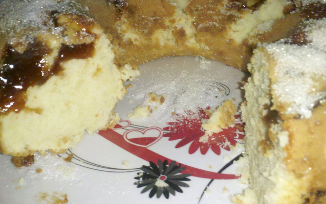 Bolo de goiabada fofinho