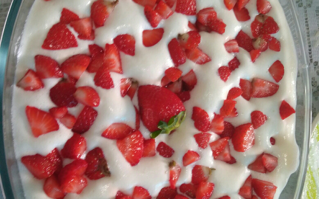 Sobremesa de Morango - Áurea