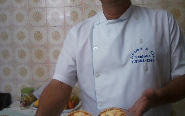 Quiche de requeijão presunto azeitonas