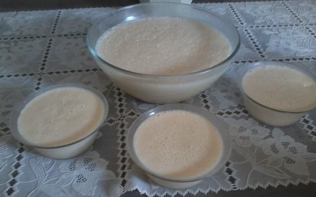 Mousse de yakult