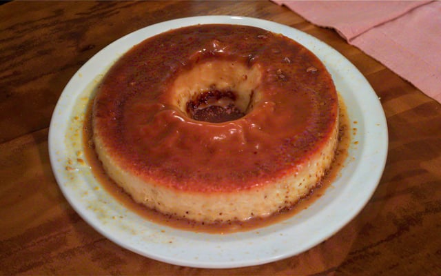 Pudim de leite condensado simples