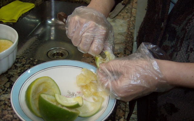 Doce de casca de laranja