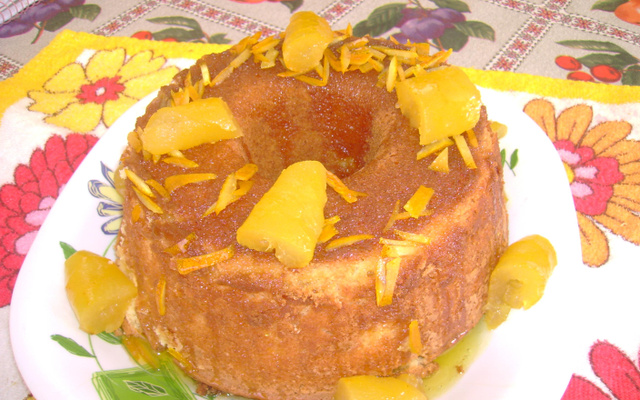 Bolo de laranja delícia