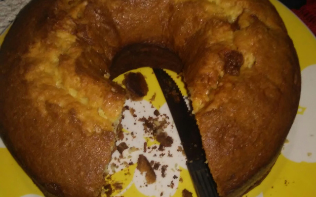 Bolo Branco Prático