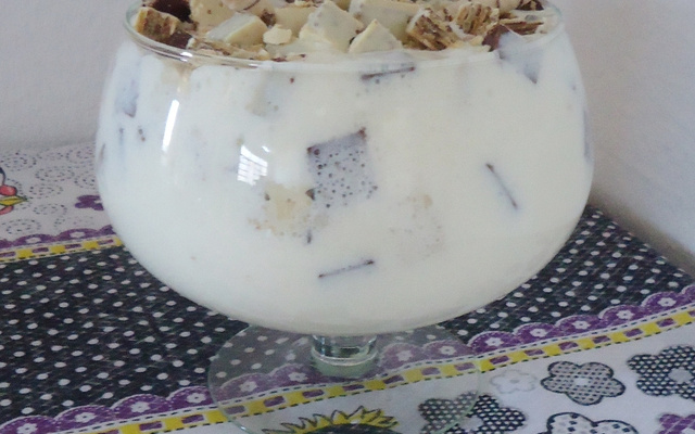 Creme de limão com Bis