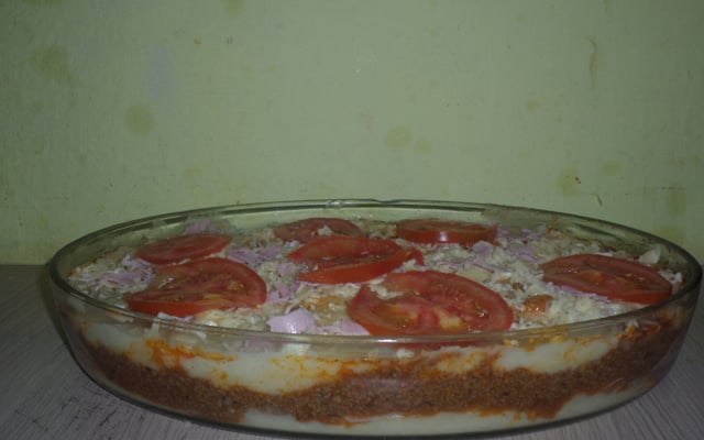 Escondidinho de carne moída