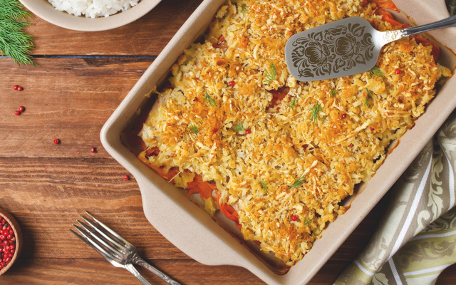 Arroz de forno fácil