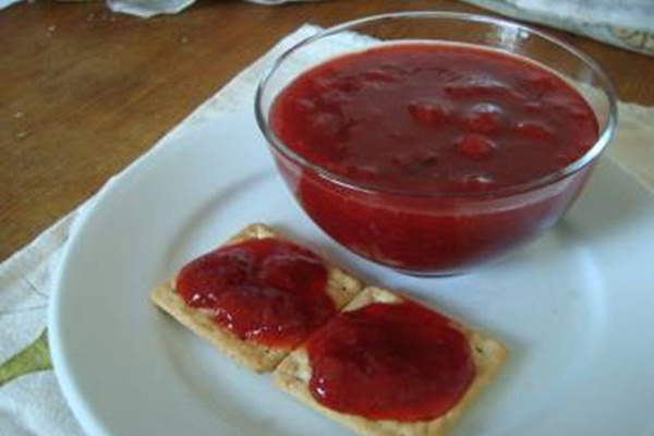 Geleia de morango da Monica de Friends