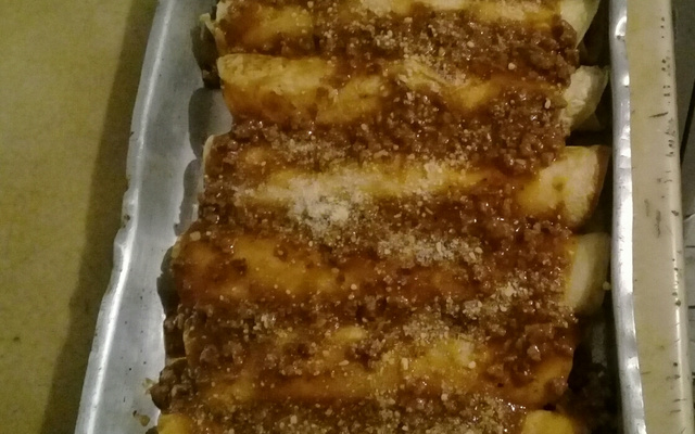 Panqueca de carne moída fácil