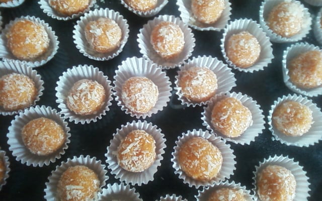 Beijinho de cenoura light