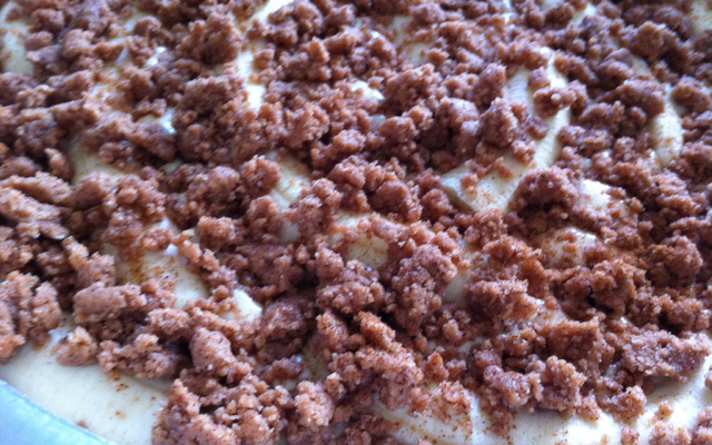 Bolo crocante de banana