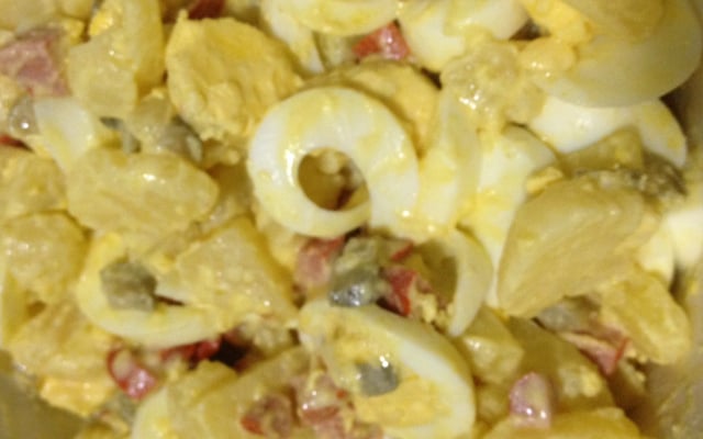 Salada de batatas alemã