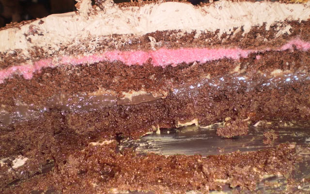 Recheio de brigadeiro de morango