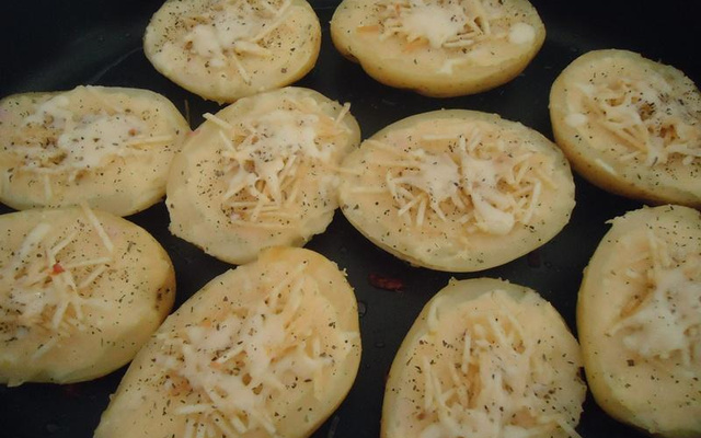 Batatas recheadas delícia