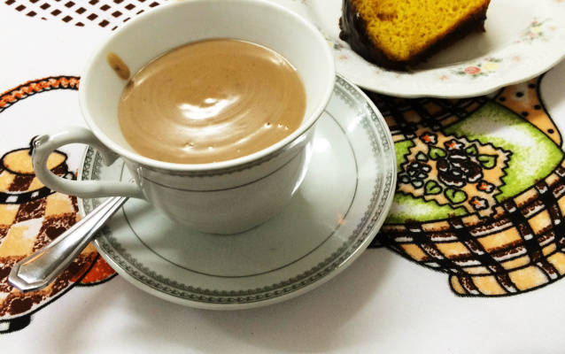 Chocolate quente super cremoso