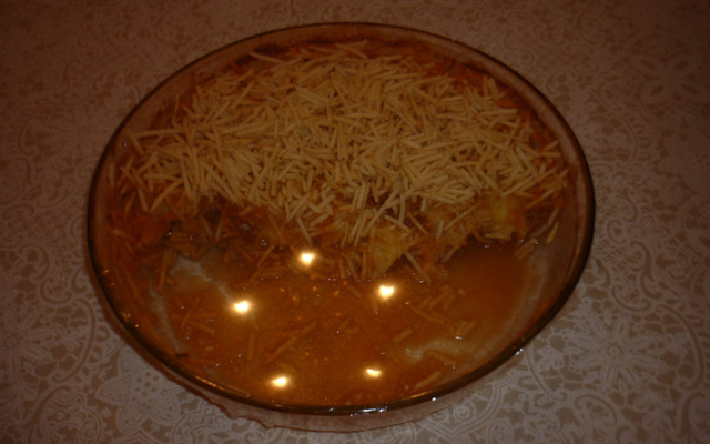 Frango com Catupiri e batata palha da tia Gracia