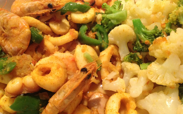 Mariscada simples e rápida