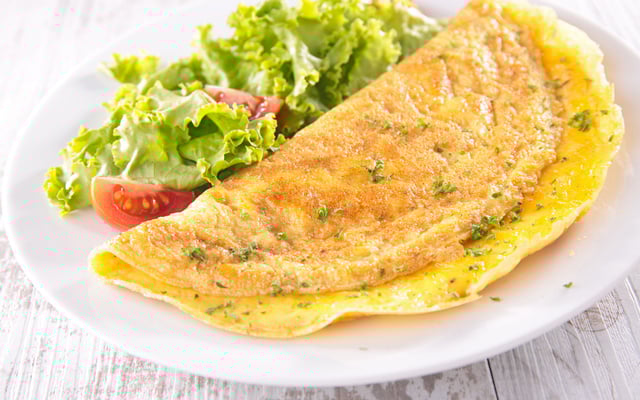 Crepe de tapioca (crepioca)