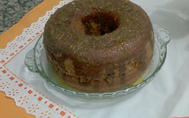 Bolo de laranja de liquidificador