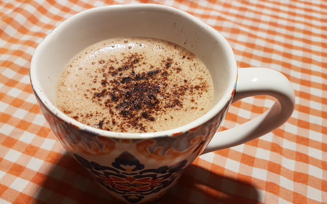 Chocolate quente cremoso