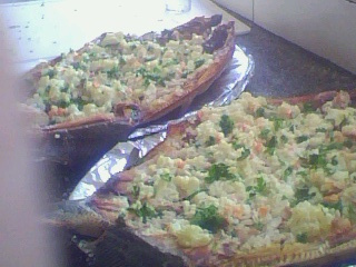 Tambaqui ao forno regional