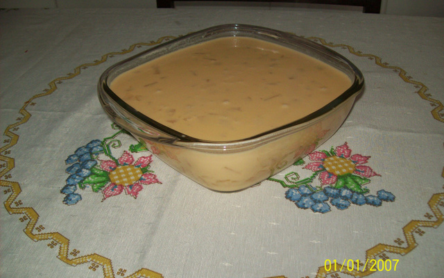 Gelado de abacaxi