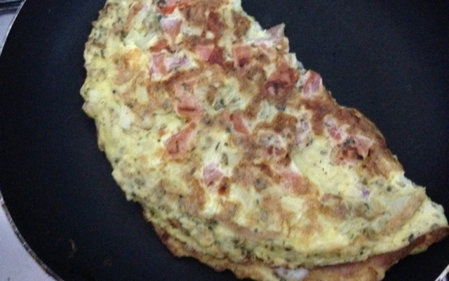 Omelete recheado