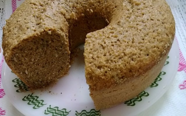 Bolo integral de coco