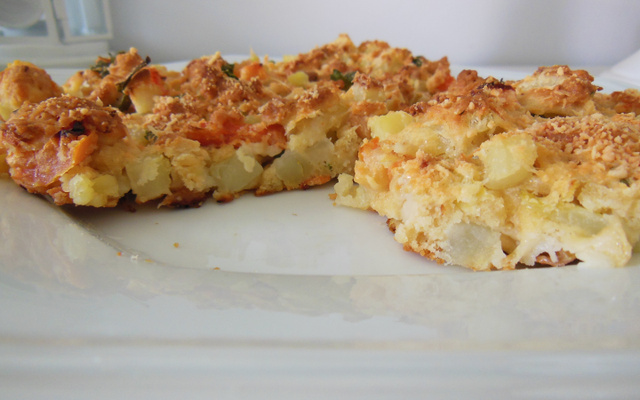 Torta de batata rápida, prática e econômica