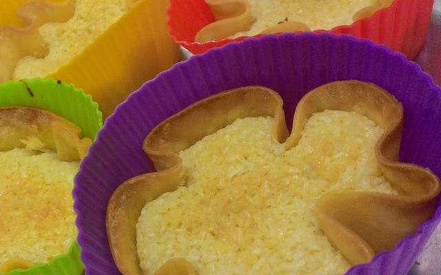 Empadinha doce de massinhas de pastel