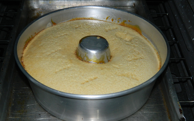 Pudim de pão amanhecido