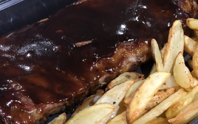 Costela com barbecue fácil