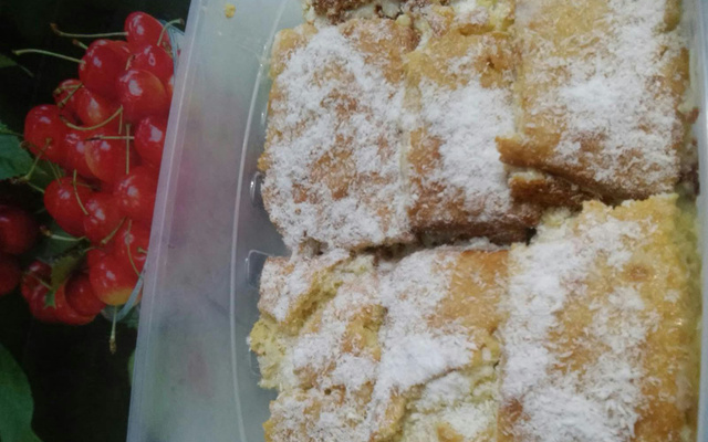 Bolo delícia de Coco