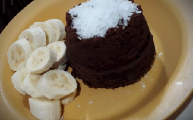 Bolo de caneca sem ovo