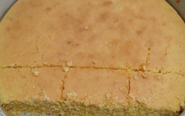 Bolo de fubá sem farinha fofinho