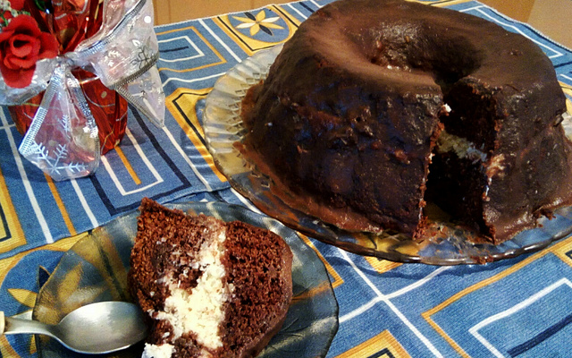 Bolo de chocolate da Vivian