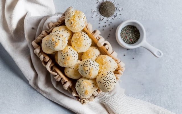 Pão de queijo vegano