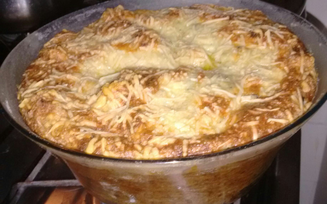 Souflé delicioso de espinafre sucesso garantido