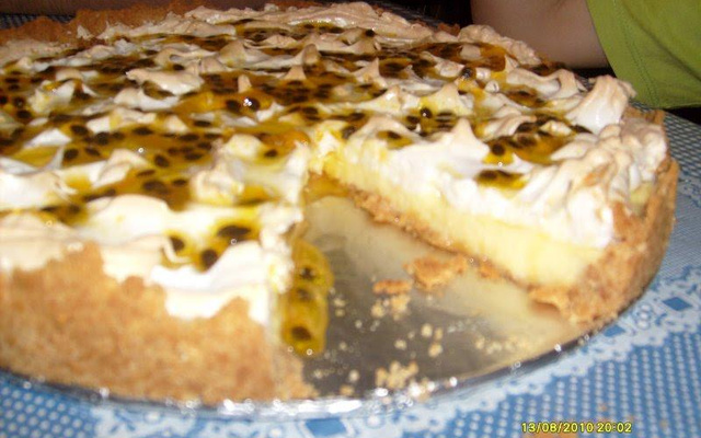 Torta de maracujá