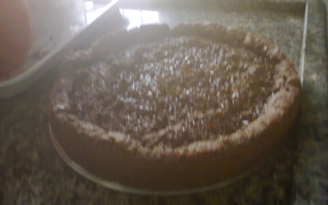 Bolo chocolate-chips