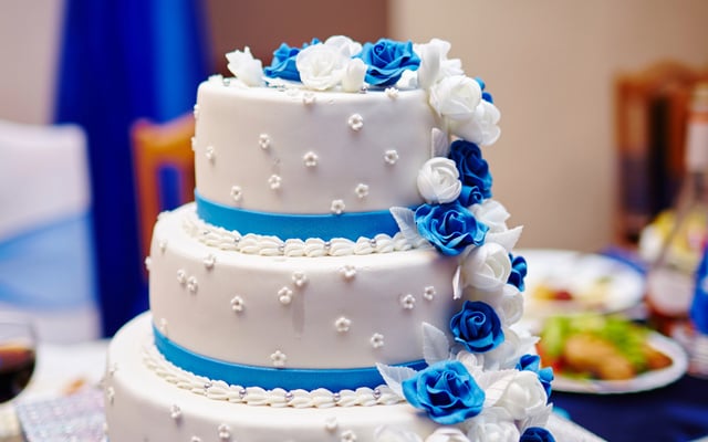 Bolo de noiva de ameixa