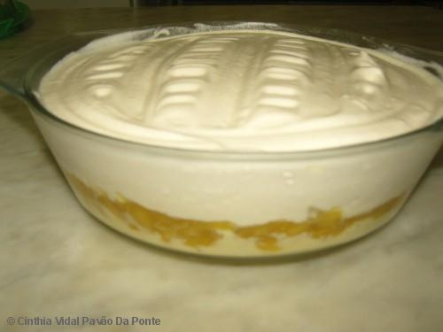 Delícia de abacaxi da Gabi