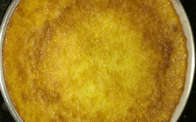 Bolo de milho com coco molhadinho