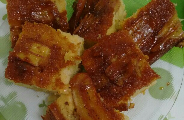 Torta de banana fácil