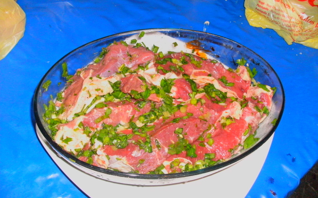 Contra filé na panela de pressão