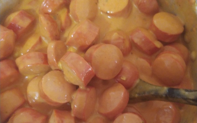 Estrogonofe de salsicha