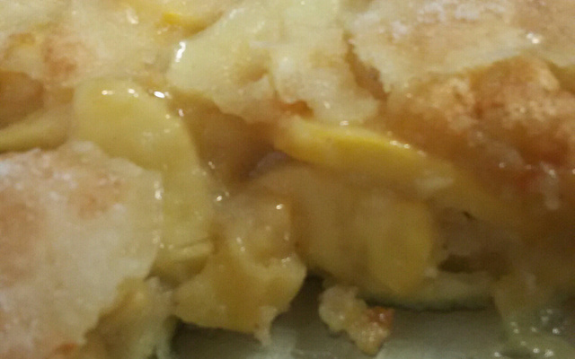 Torta rápida de maçã com canela