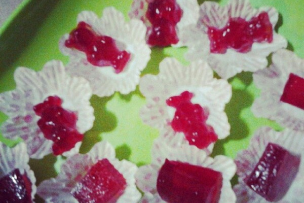 Bala de gelatina fácil